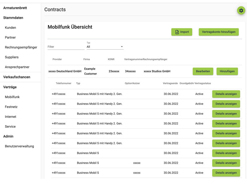 CRM System